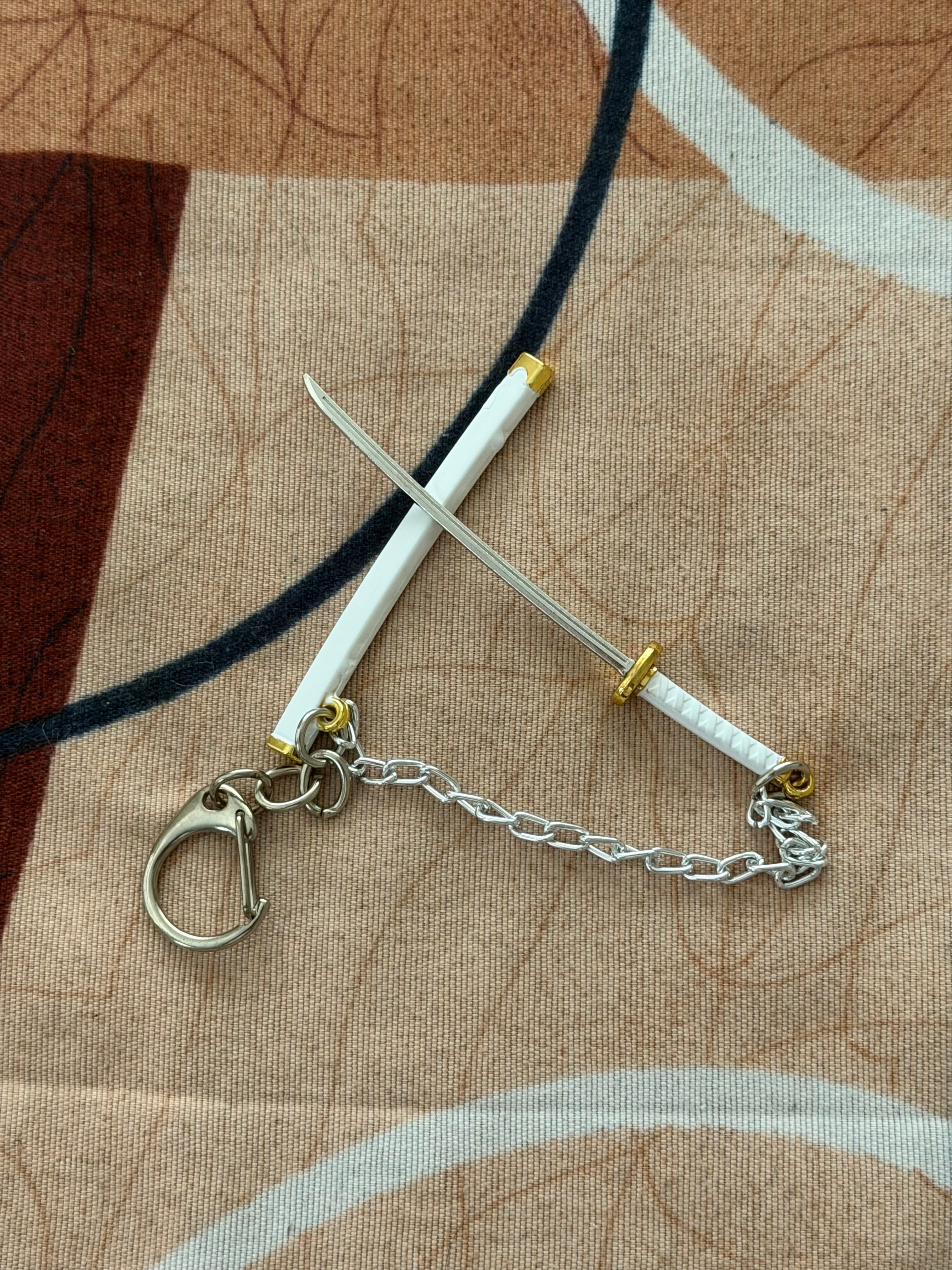 Mini Samurai Sword Keychain