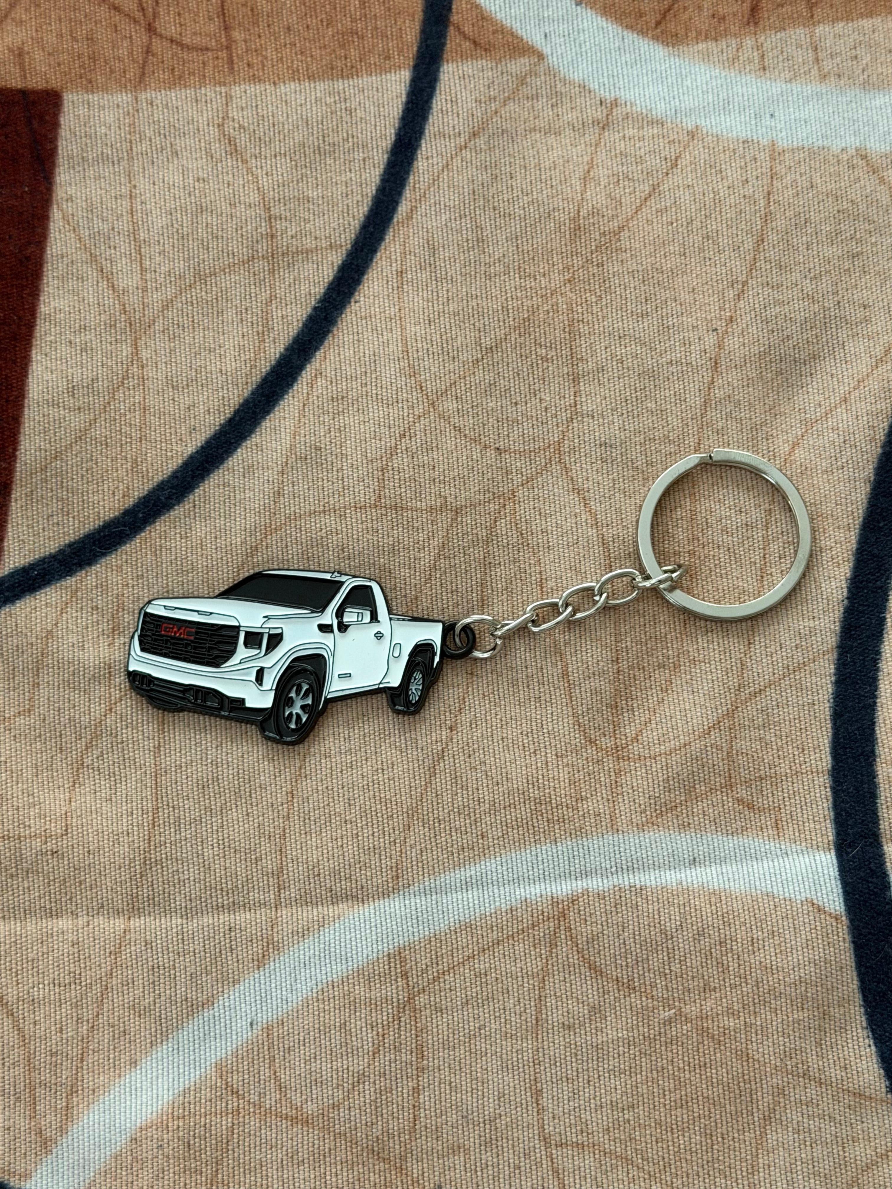 Mini Pickup Truck Keychain