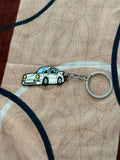 Classic Sports Car Keychain