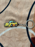 Classic Sports Car Keychain